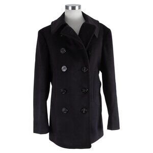 Vtg U.S. Navy Wool Peacoat Military Naval Clothing Factory Sz 38 Double Breasted